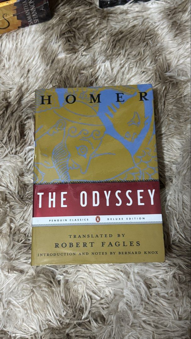 The Odessey TRANSLATED BY ROBERT FAGLES (DECKLED) (Category: Storybooks) located in Paranaque City. Submitted by _xxyengxx_ (Listing ID 1466669586, Image 1). Description: Brand new from amazon •Parañaque •Mop: UB/Bank Transfer/Gcash •Mod: J&T,Gogo,Lala.
