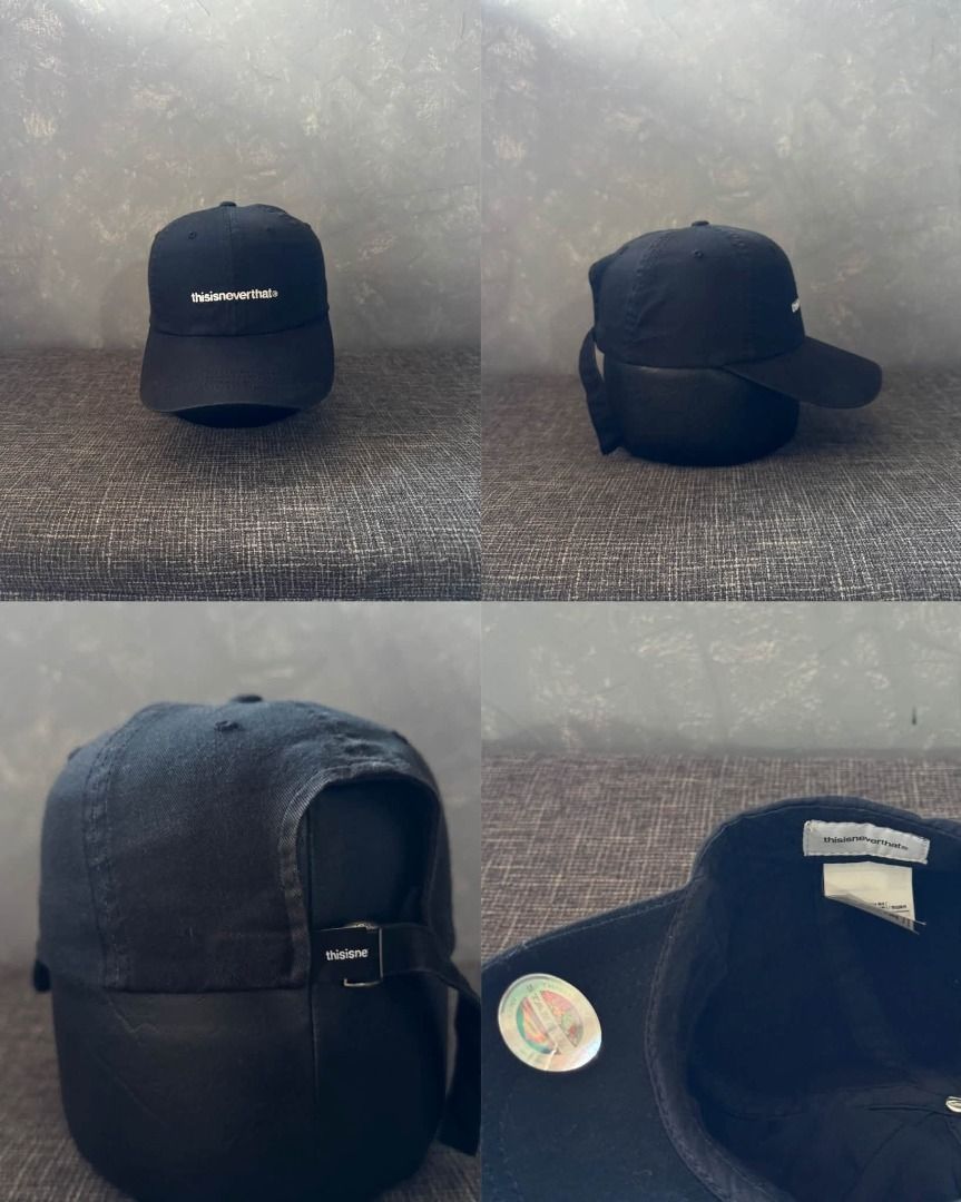 THISISNEVERTHAT DAD HAT (Category: Caps & Hats) located in Baguio. Submitted by stockedclothing047 (Listing ID 1466745378, Image 1). Description: THISISNEVERTHAT DAD HAT (VERY GOOD CONDITION) NOTE* LIGHT FADE ON SOME PART ONE SIZE FITS ALL.