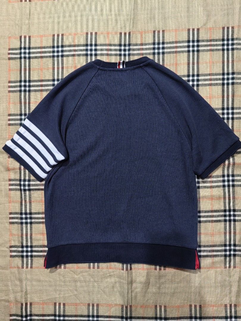THOM BROWNE (Category: Tshirts & Polo Shirts ) located in Baguio. Submitted by curated_luxe_brandeds (Listing ID 1466644328, Image 2). Description: THOM BROWNE DIMENSION : L26 X W 20.5 FITS MEDIUM MENS FITS LARGE WOMENS SEE PICS FOR DETAILS EXCELLENT CONDITION COLOR MAY VARY DUE TO LIGHTING MOP BDO /GCASH NO COD /COP PHYSICAL STORE :STALL 324A THIRD FLOOR SKYWORLD SESSION ROAD BAGUIO CITY FB PAGE /CAROUSELL : curated_luxe_brandeds FACEBOOK SELLIN