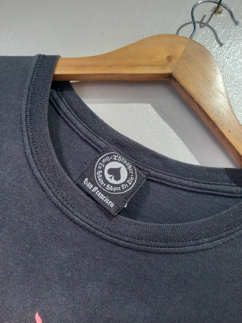 THRASHER (Category: Tshirts & Polo Shirts ) located in Pozorrubio. Submitted by aaaliyahselections (Listing ID 1466622306, Image 3). Description: THRASHER 350🛒 Size L Color rate 7/10 REMINDERS: 📌Very good condi. 📌Color may vary due to lighting 📌Click each photo for the DETAILS & PRICE ❌️No Return ❌️No Cancellation ❌️No Bogus 📍Payment First VIA G-CASH Location: Pozorrubio Pangasinan We ship NATIONWIDE🚚 Via J&T HAPPY OLSHOPPING😍.