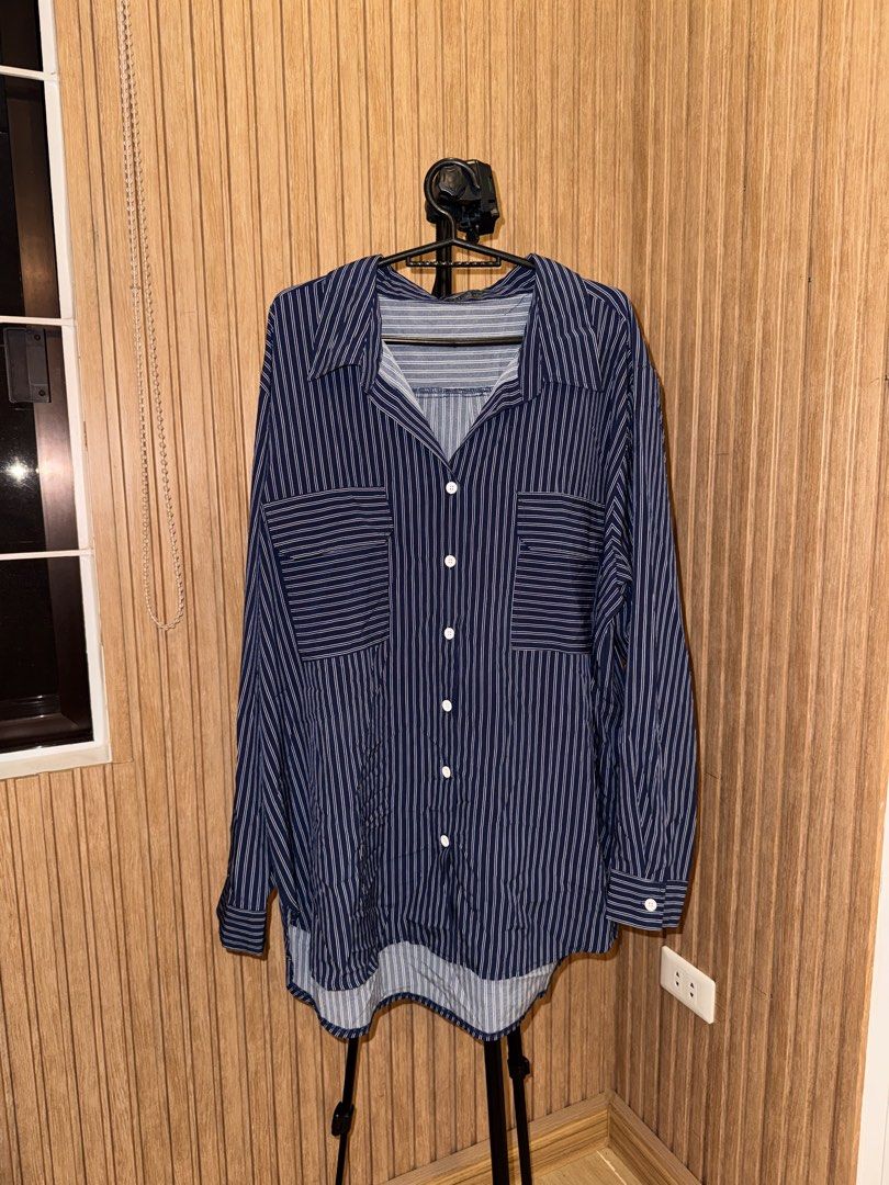 Thrifted Polo/Blouse (bundle/sold each) (Category: Longsleeves) located in Quezon City. Submitted by padillamyk (Listing ID 1466685063, Image 2). Description: rfs: decluttering Polo 1 (stripes): medium-xl Polo 2 (floral): small-medium Polo 3 (yellow): medium-large Polo 4 (purple): medium-large Php 180 for all 50 for each Lalamove/Pick up in QC or Upper Antipolo.