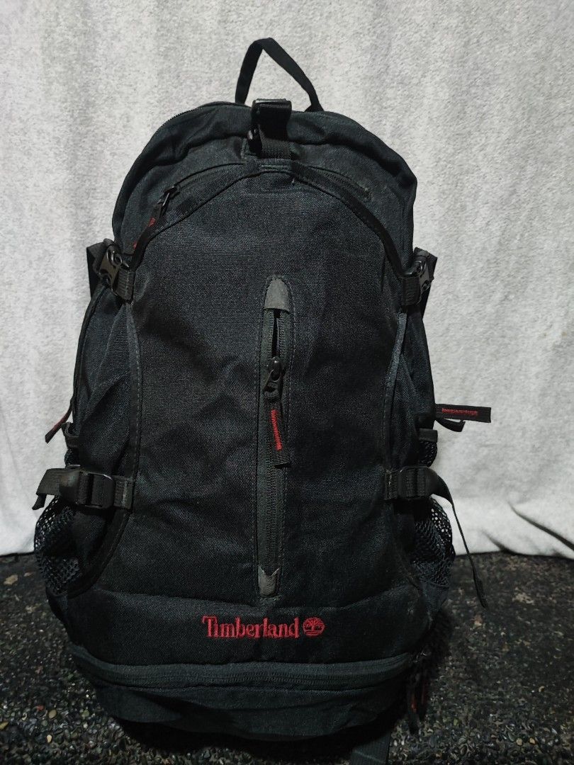 Timberland Multipocket Backpack Black (Category: Backpacks) located in Baguio. Submitted by ozara.06 (Listing ID 1466729350, Image 1). Description: Timberland multipocket backpack Large size With shoe compartment Has washable/wipeable dirts 1500.