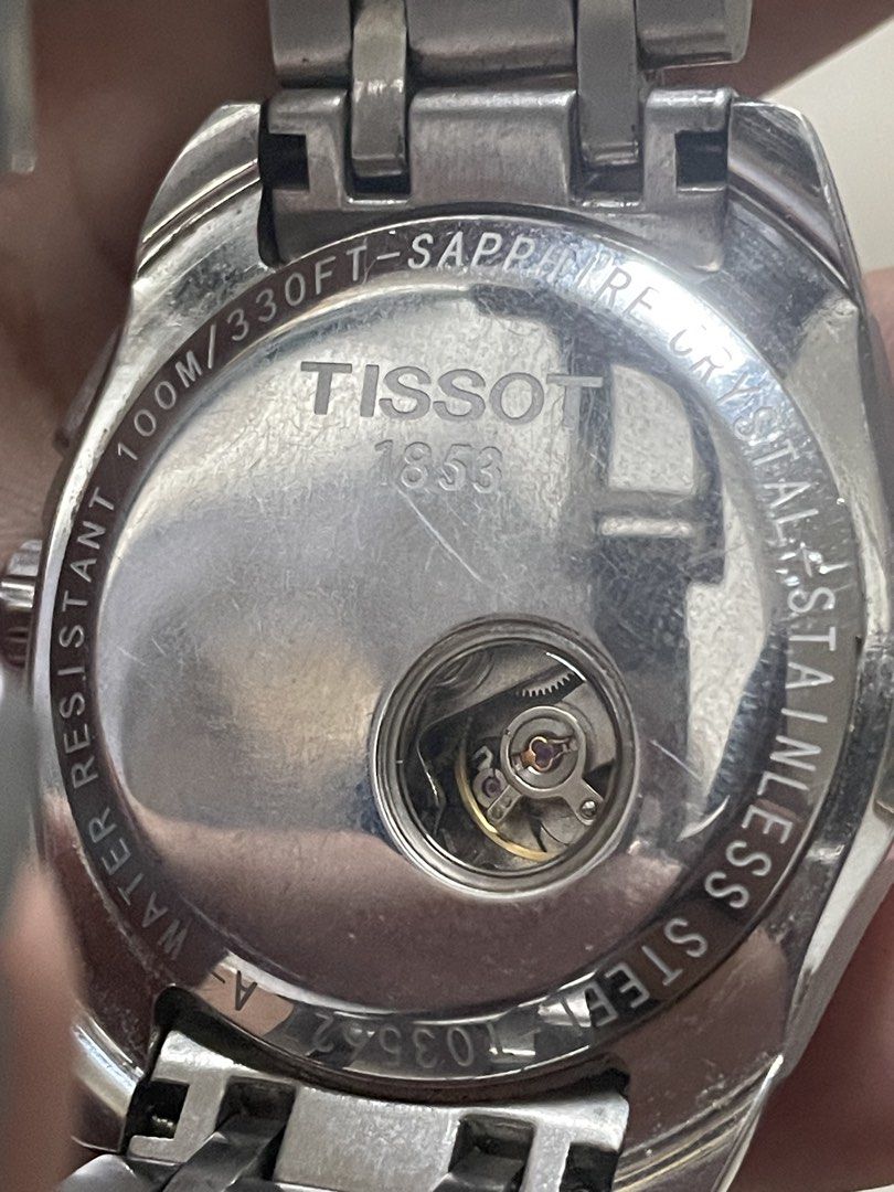 Tissot Couturier Automatic Chronograph (Category: Men's Watches) located in Quezon City. Submitted by quick_charles (Listing ID 1466576246, Image 3). Description: Watch only hindi mahanap box.