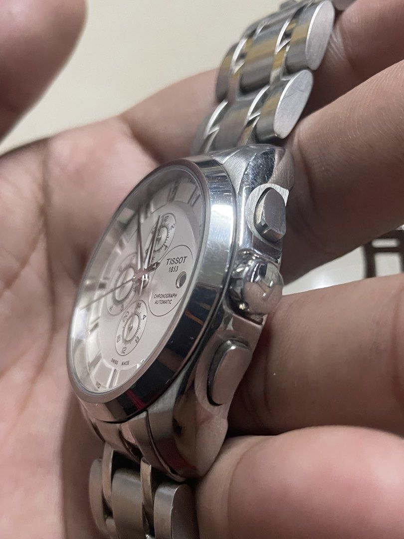 Tissot Couturier Automatic Chronograph (Category: Men's Watches) located in Quezon City. Submitted by quick_charles (Listing ID 1466576246, Image 2). Description: Watch only hindi mahanap box.