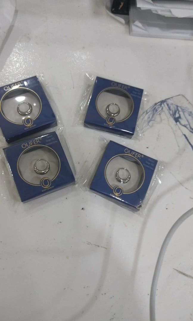 Titanium earrings (Category: Luxury Accessories) located in Manila. Submitted by wildtree_136cec (Listing ID 1466721960, Image 1). Description: From UK, titanium earrings. Take all for that price, buyer will shoulder shipping fee..