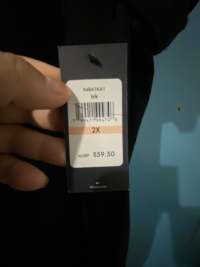 Tommy Hilfiger Black Plus Size Dress (Category: Dresses) located in Las Pinas. Submitted by jhelting (Listing ID 1466678354, Image 2). Description: - Brand: Tommy Hilfiger - Style: Classic collar neck with short sleeves - Color: Solid Black - Size: 2X can fit upto 3x - Condition: Brand new with tags (BNWT), never worn - Origin: Made in Vietnam - Original MSRP: $59.50.