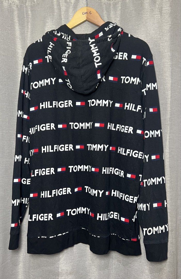 Tommy hilfiger hoodie (Category: Coats, Jackets and Outerwear) located in General Trias. Submitted by luxfinds2019 (Listing ID 1466771820, Image 3). Description: Tommy hilfigerr AOP hoodie 999 shipped only! Xl 23.5by30 Excellent condition 💯 Loc laguna Pm Disclaimer: We are not affiliated or associated with any brands posted here. All trademarks & copyright belongs solely to the Brand owners..