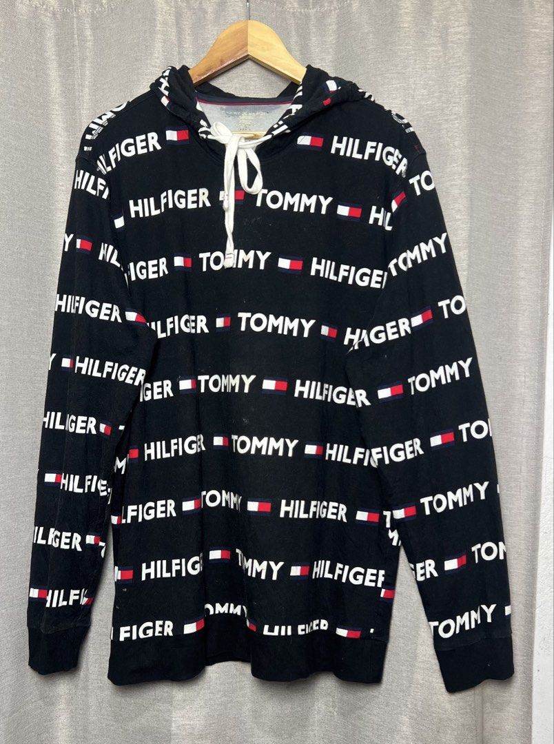 Tommy hilfiger hoodie (Category: Coats, Jackets and Outerwear) located in General Trias. Submitted by luxfinds2019 (Listing ID 1466771820, Image 2). Description: Tommy hilfigerr AOP hoodie 999 shipped only! Xl 23.5by30 Excellent condition 💯 Loc laguna Pm Disclaimer: We are not affiliated or associated with any brands posted here. All trademarks & copyright belongs solely to the Brand owners..