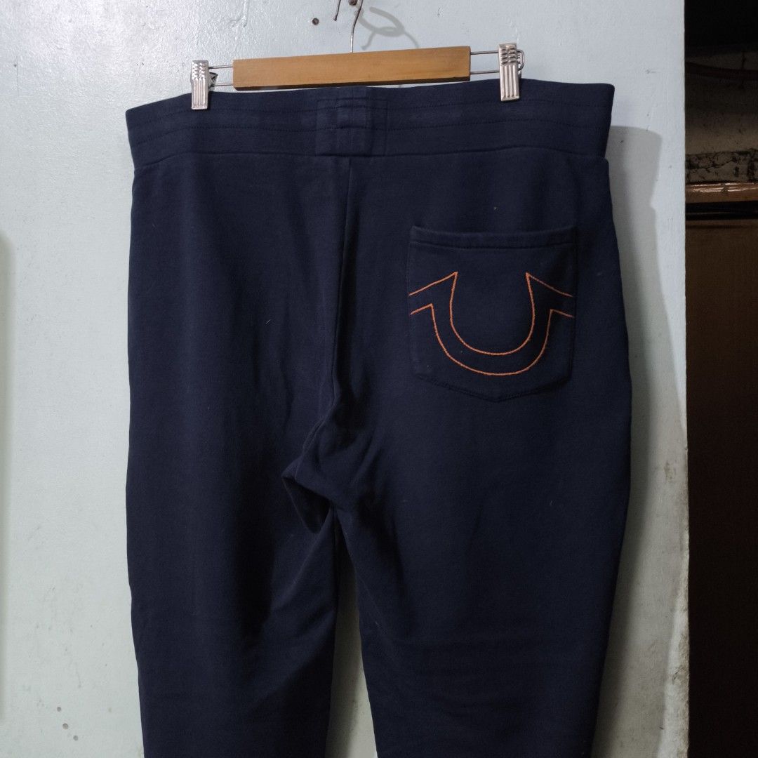 True Religion Horseshoe Jogger Sweatpants (Category: Joggers) located in Quezon City. Submitted by jedclo (Listing ID 1466679986, Image 3). Description: Size M Waistline: 30-36 Length: 40 In pristine condition Color due lightning MOP: GCASH, DM to purchase Disclaimer: "All brand names, logos, and images are registered trademarks of their respective owners. No affiliation or copyright infringement intended.