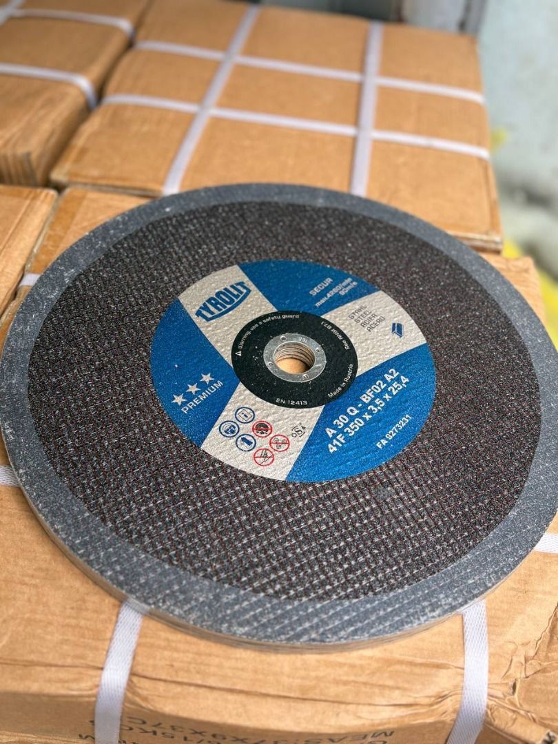Tyrolit Cut Off Wheel Specs: 14" (Category: Everything Else Others) located in Manila. Submitted by 09171479278_elsie. (Listing ID 1466571468, Image 1). Description: Tyrolit Cut Off Wheel Specs: 14".