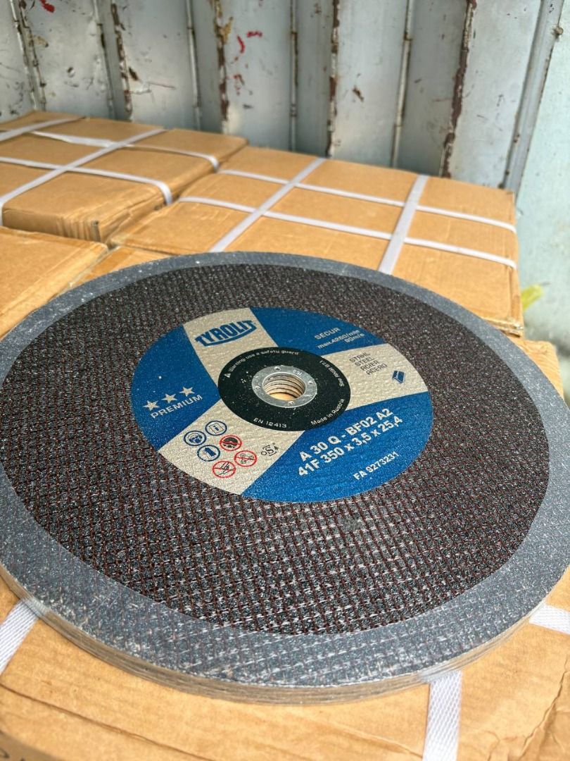 Tyrolit Cut Off Wheel Specs: 14" (Category: Everything Else Others) located in Manila. Submitted by 09171479278_elsie. (Listing ID 1466571468, Image 2). Description: Tyrolit Cut Off Wheel Specs: 14".