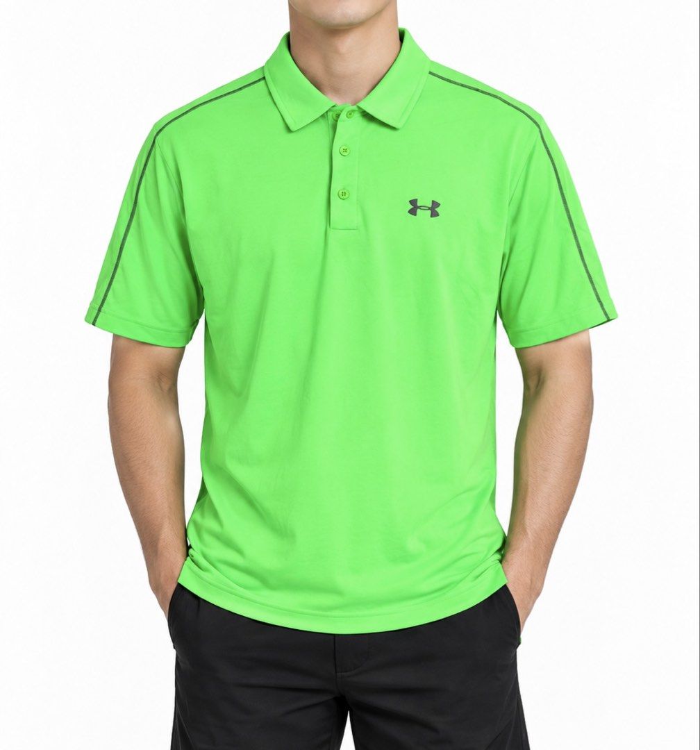 Under Armour Polo Shirt (Category: Tshirts & Polo Shirts ) located in Cebu City. Submitted by drip.co (Listing ID 1466637263, Image 2). Description: Under Armour Polo Shirt Size: XL Dimes: 24x30 Color Rate: 10/10 Excellent Condition Issue: Pinhole (not visible) 550 + sf.
