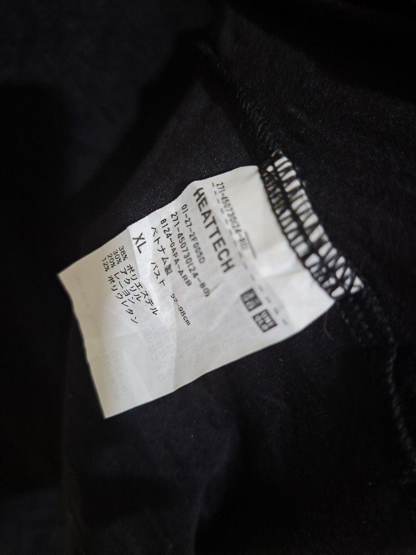 Uniqlo heattech XL (Category: Longsleeves) located in Subic. Submitted by petitecorner22 (Listing ID 1466591654, Image 3). Description: fit from L.