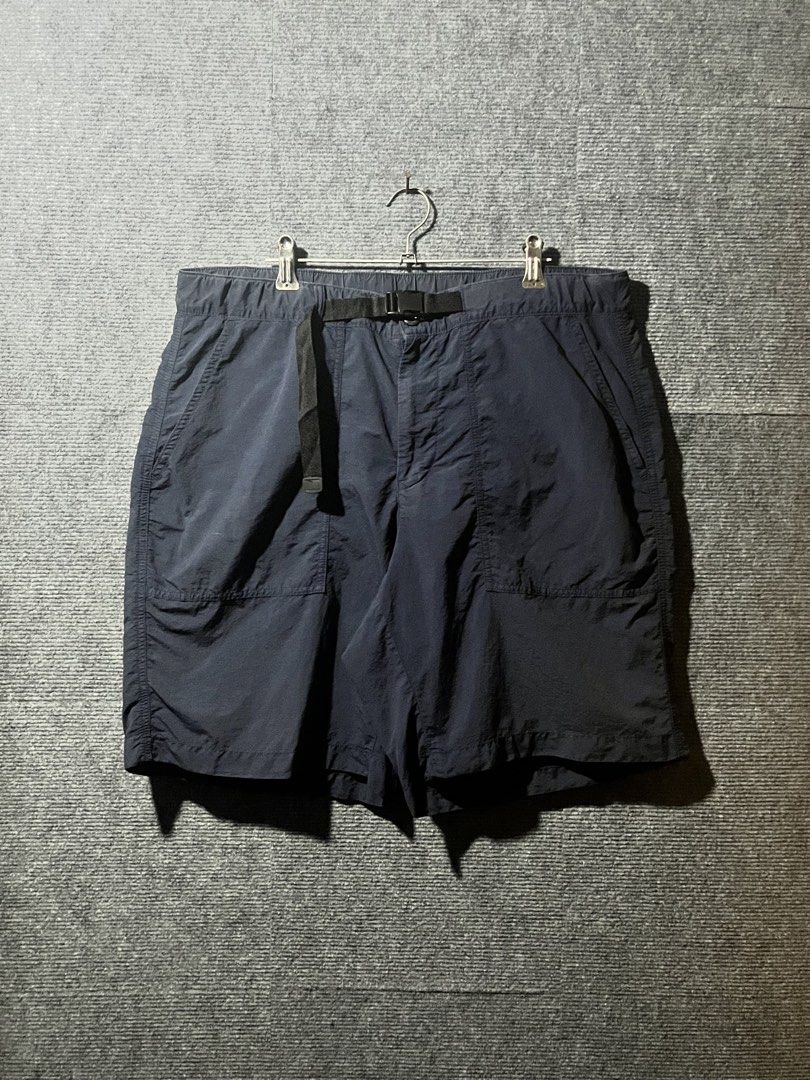 UNIQLO NYLON UTILITY GEARED SHORTS (Category: Shorts) located in Naga. Submitted by goodfinds_only.v1 (Listing ID 1466578453, Image 1). Description: FOR SALE -UNIQLO NYLON UTILITY GEARED SHORTS SIZE:LARGE MEASUREMENTS WAISTLINE:34 INCHES LENGTH:19 INCHES LEG OPEN:12 INCHES COLOR RATE:10/10 COLOR MAY VARY DUE TO LIGHTNING ACTUAL COLOR DARK BLUE EXCELLENT CONDITION NO FLAWS DM ME TO PURCHASE! LOCATION:NAGA CITY BICOL.