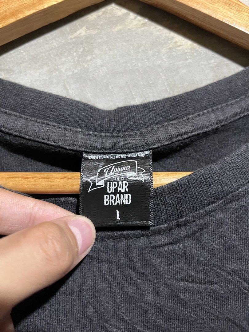 UPSOAR RAP TEE (Category: Tshirts & Polo Shirts ) located in Davao. Submitted by rylthriftz12 (Listing ID 1466684859, Image 2). Description: NEED WASH.