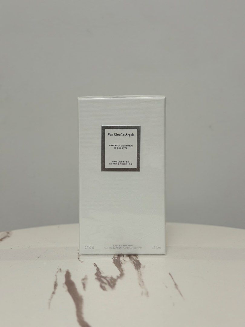 Van Cleef & Arpels Orchid Leather Eau de Parfum 75ml (Category: Fragrance & Deodorants) located in Caloocan City. Submitted by champagnepapi.wind (Listing ID 1466723627, Image 1). Description: Brandnew in Box Authentic Bottle Moneyback if Proven fake.