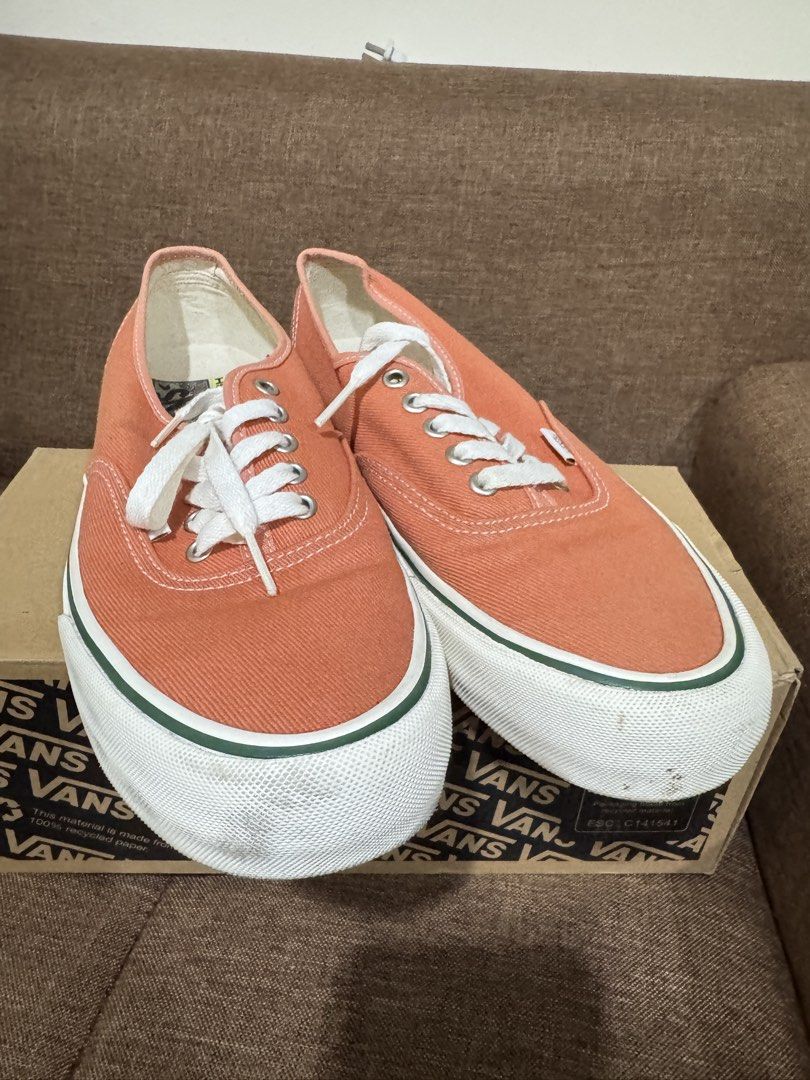 Vans Authentic VR3 Twill Sun Baked Size US 9 (Category: Sneakers) located in Pasay City. Submitted by tootimetootime10 (Listing ID 1466672790, Image 1). Description: - Brand: Vans Authentic VR3 - Colorway: Twill Sun Baked - Size: Men's US 9 / Women's US 10.5 / UK 8 / EUR 42 / 27 cm - Features: Sustainable canvas upper, comfortable bio-based VR3Cush footbed, and classic waffle outsole - Mode of Payment: GCash, Bank Transfer, or COD via Carousell -
