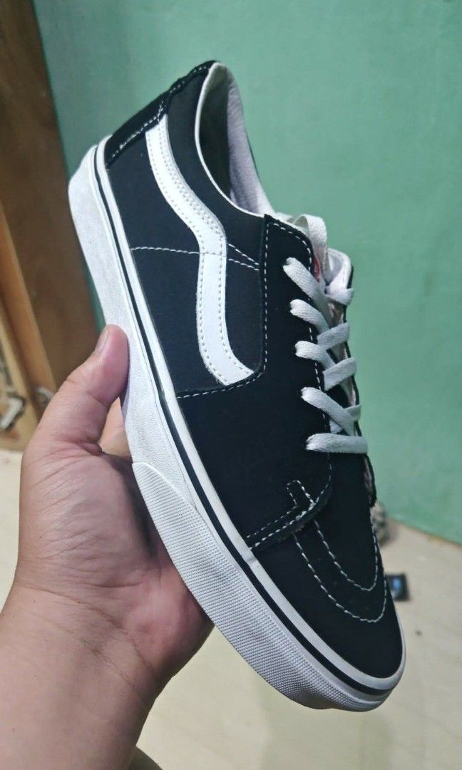 Vans low sk8 (Category: Sneakers) located in Manila. Submitted by solestepavenue (Listing ID 1466680882, Image 1). Description: Still negotiable used 1 but not abuse need funds.