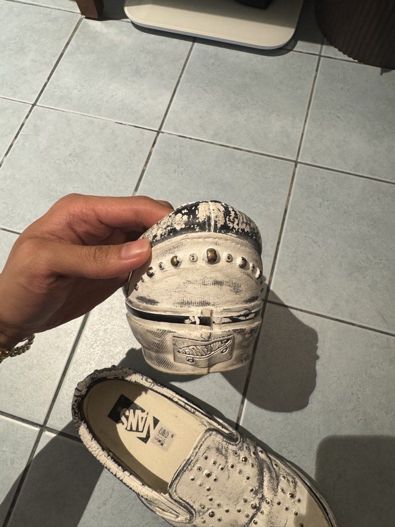 Vans Slip-On Custom Studded (Category: Casual Shoes) located in Muntinlupa City. Submitted by yungbruh66 (Listing ID 1466745819, Image 2). Description: .