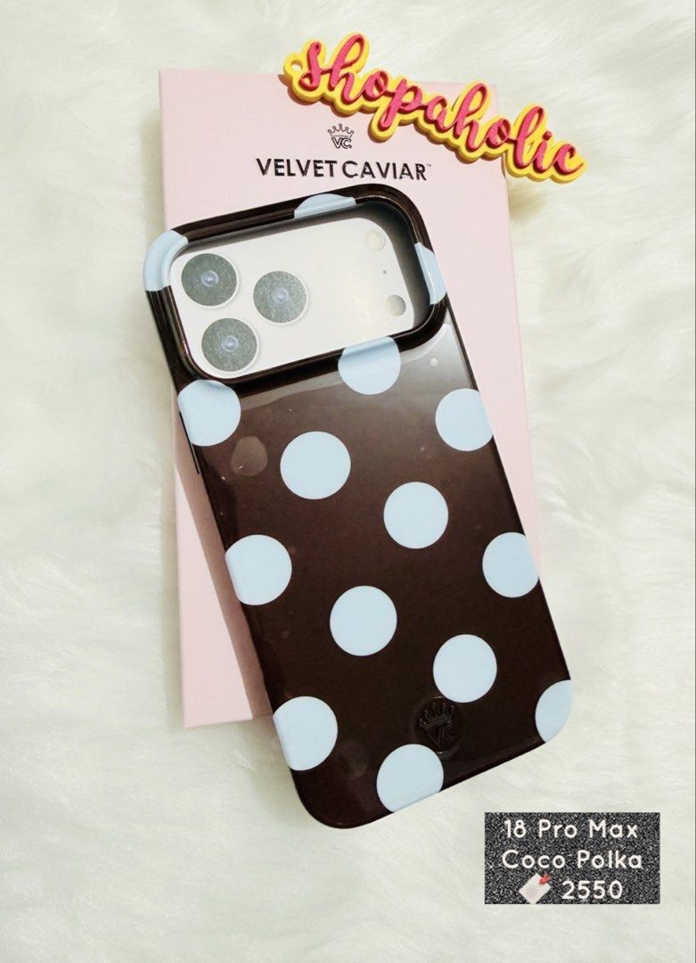 Velvet Caviar Magsafe Case Iphone 18 Pro Max / 17 Pro Max (Category: Cases & Sleeves) located in Caloocan City. Submitted by shopaholic.nej (Listing ID 1466772387, Image 1). Description: 🌟AVAILABLE ONHAND🌟Fits 17 Pro Max 🌟BRAND NEW & AUTHENTIC🌟 📍North Caloocan 💰Gcash / BPI / Maribank (Seabank) 🚚 grab/lalamove/J&T (no shapi checkout) .