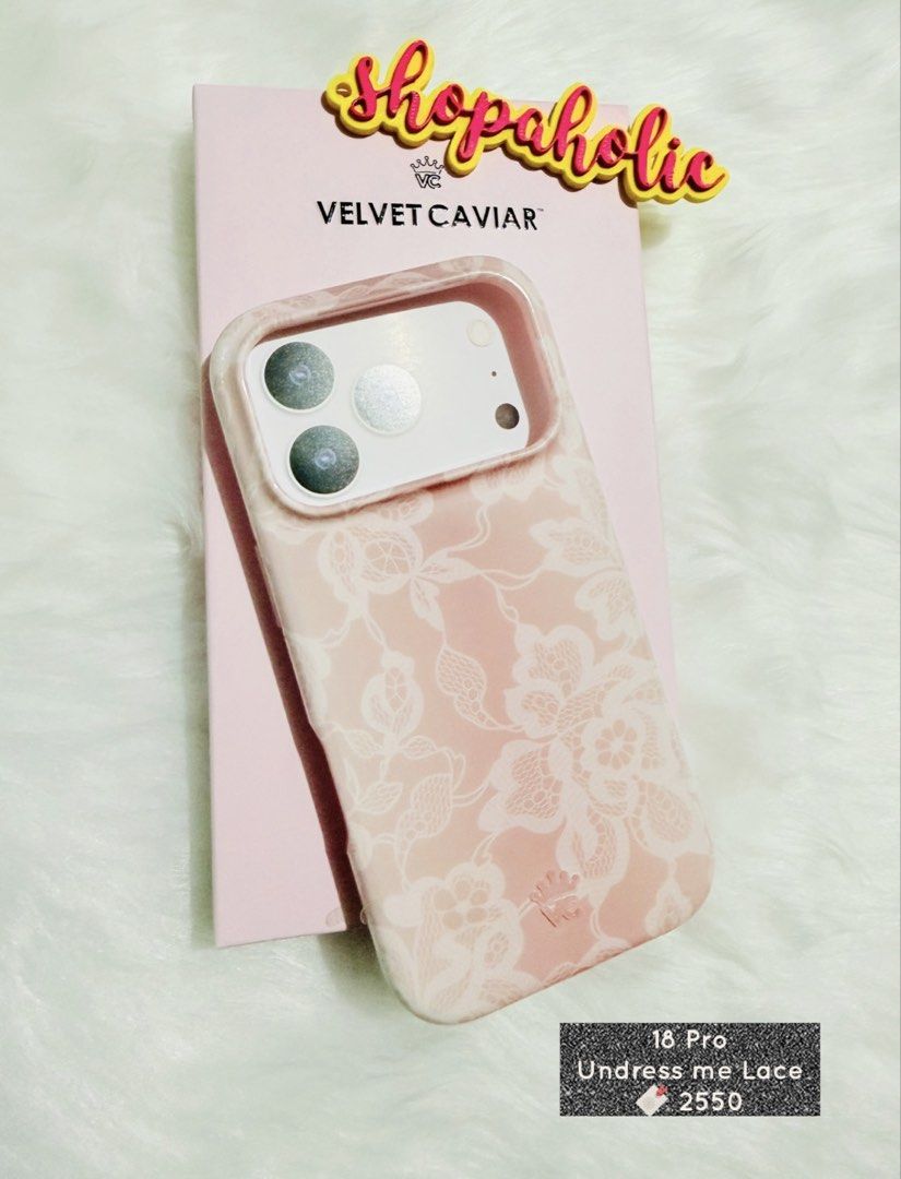 Velvet Caviar Magsafe Case Iphone 18 Pro / 17 Pro (Category: Cases & Sleeves) located in Caloocan City. Submitted by shopaholic.nej (Listing ID 1466772592, Image 1). Description: 🌟AVAILABLE ONHAND🌟Fits 17 Pro 🌟BRAND NEW & AUTHENTIC🌟 📍North Caloocan 💰Gcash / BPI / Maribank (Seabank) 🚚 grab/lalamove/J&T (no shapi checkout) .