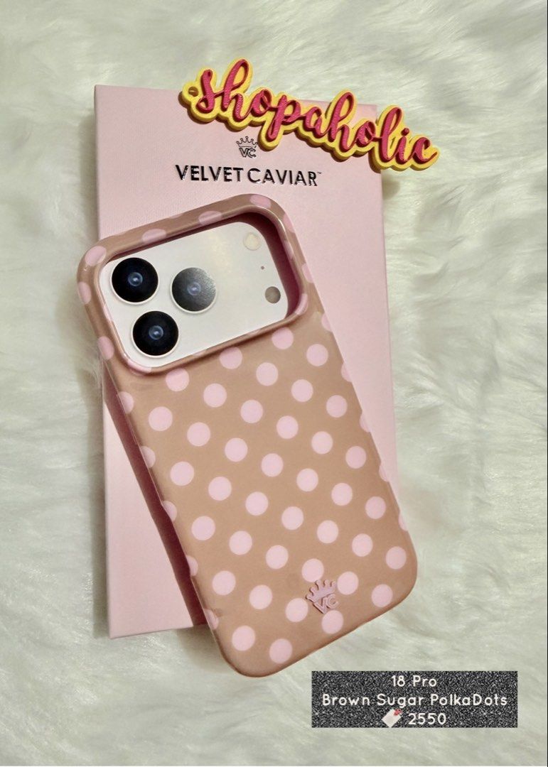 Velvet Caviar Magsafe Case Iphone 18 Pro / 17 Pro (Category: Cases & Sleeves) located in Caloocan City. Submitted by shopaholic.nej (Listing ID 1466772618, Image 1). Description: 🌟AVAILABLE ONHAND🌟Fits 17 Pro 🌟BRAND NEW & AUTHENTIC🌟 📍North Caloocan 💰Gcash / BPI / Maribank (Seabank) 🚚 grab/lalamove/J&T (no shapi checkout).