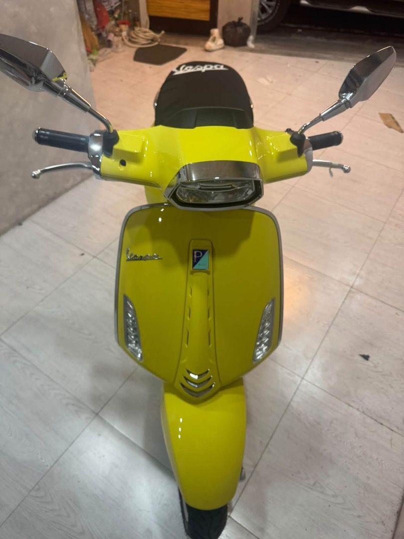 Vespa Sprint 150cc 2026 (Category: Motorbikes for Sale) located in Taguig. Submitted by oddfire_e5b557 (Listing ID 1466637717, Image 1). Description: 🛵 Vespa Sprint 150cc 2026 🧡 First owned 🧡 Premium Ceramic Coated 🧡 56 odo only 🧡 Plate number and original papers on hand 🧡 Registered til 2030 🏷️ ₱90,000 fixed. Take it or leave it .