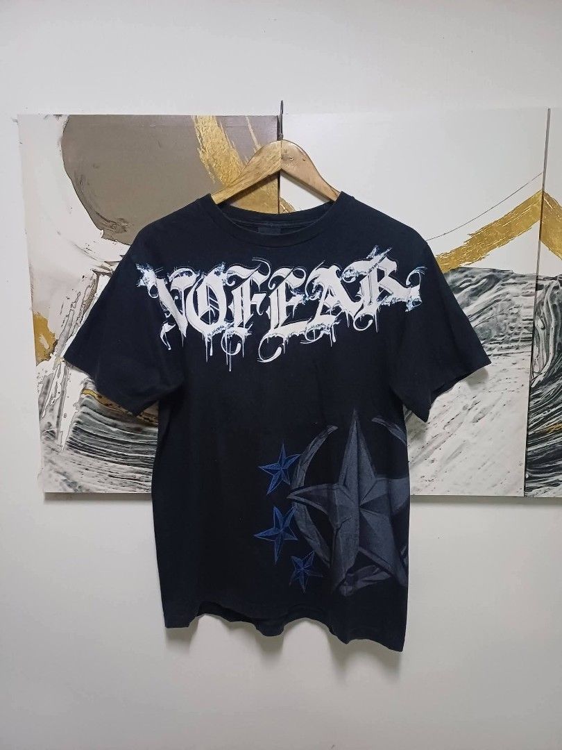 VINTAGE 90'S NO FEAR (Category: Activewear) located in Manila. Submitted by bvnnie (Listing ID 1466623206, Image 2). Description: VINTAGE 90'S NO FEAR Armpit to Armpit/Widht 20 Lenght/ 26.5 Medium Very Good Conditon Issue: Message if you have any other question about sizing. We do shipping nation wide I'm also A open for video call so that you can see the item you 're interested to buy. Courier, DHL, JNT,LBC Mode of payment, Paypal, Gcash Locatio