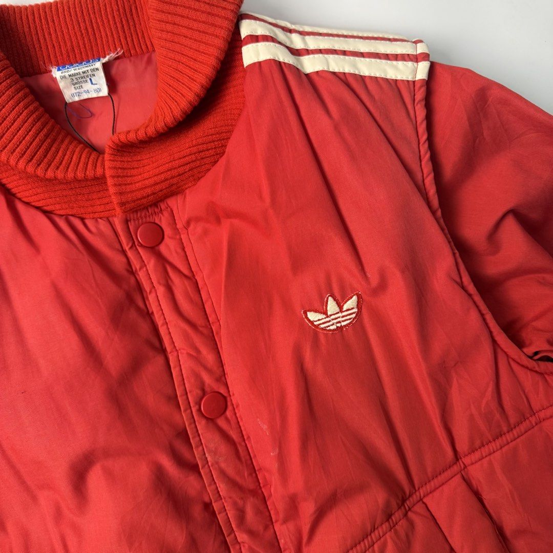 Vintage Adidas Jacket (Category: Coats, Jackets and Outerwear) located in Quezon City. Submitted by beastmnl (Listing ID 1466664725, Image 3). Description: Dimension 21 width 24 length Can convert to vest .
