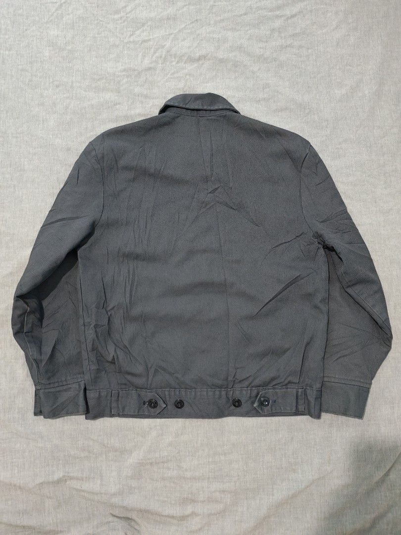 Vintage Dickies eisenshower jacket (Category: Coats, Jackets and Outerwear) located in Baguio. Submitted by used_clothing2600 (Listing ID 1466663503, Image 2). Description: Vintage Dickies eisenshower jacket size small regular verygood condition minimal signs of usage pit to pit 22 length 26.5 shoulders 19 sleeve length 23 P 1,200.