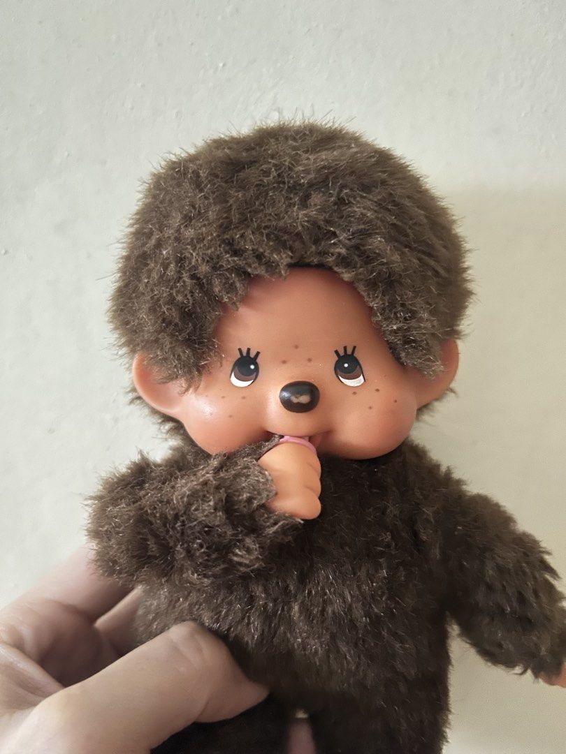 Vintage Kiki Monchhichi (Category: Plushies & Soft Toys) located in Manila. Submitted by minihys (Listing ID 1466565060, Image 3). Description: for sale ♡ kiki monchhichi doll super cute vintage kiki monchhichi ♡ fluffy brown fur + classic monchhichi face ₍ᐢ. .ᐢ₎ ✿ for collectors / display ✿ selling as is, please see photos for actual condition .