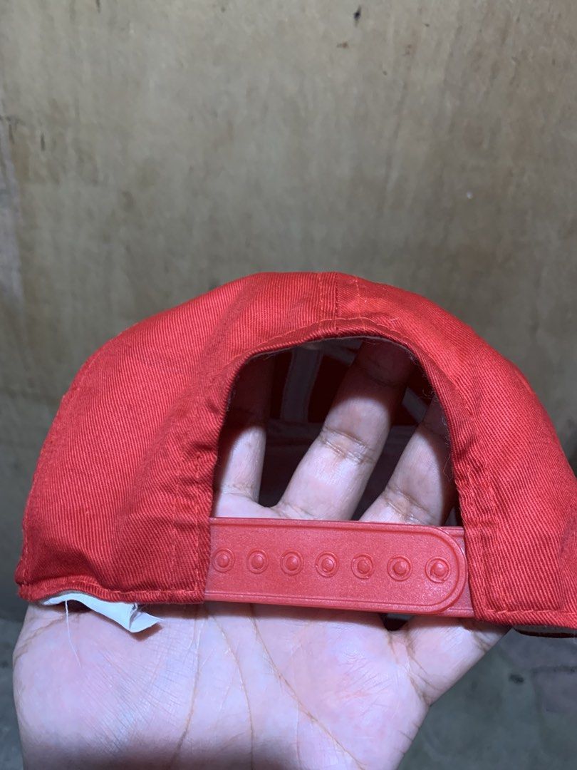Vintage rare 80’s Ferrari Cap (Category: Caps & Hats) located in Cebu City. Submitted by lk.thrifts (Listing ID 1466765911, Image 3). Description: Vintage rare Ferrari 80’s cap 9/10 condition 9/10 color rate 500 + sf Cebu loc.