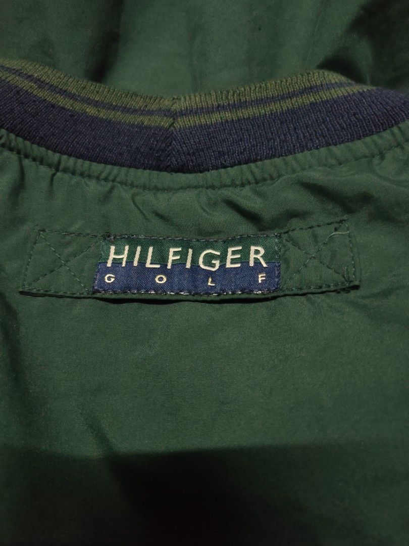 Vintage Tommy Hilfiger Pullover Windbreaker Golf Jacket (Category: Coats, Jackets and Outerwear) located in Manila. Submitted by montillano25396 (Listing ID 1466670987, Image 3). Description: Vintage Tommy Hilfiger Pullover Windbreaker Jacket Dimes: 23 x 26 (L) Good Condition♥️ minimal lints only on neck.