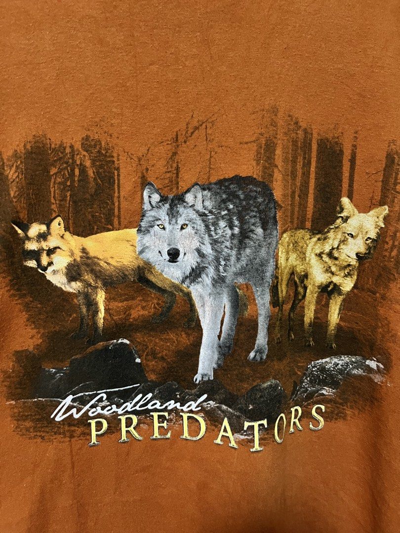 Vintage WOLF SHIRT (Category: Tshirts & Polo Shirts ) located in Manila. Submitted by jils.vtg (Listing ID 1466677818, Image 2). Description: Gildan Ultra tag 25x31 No flaws.