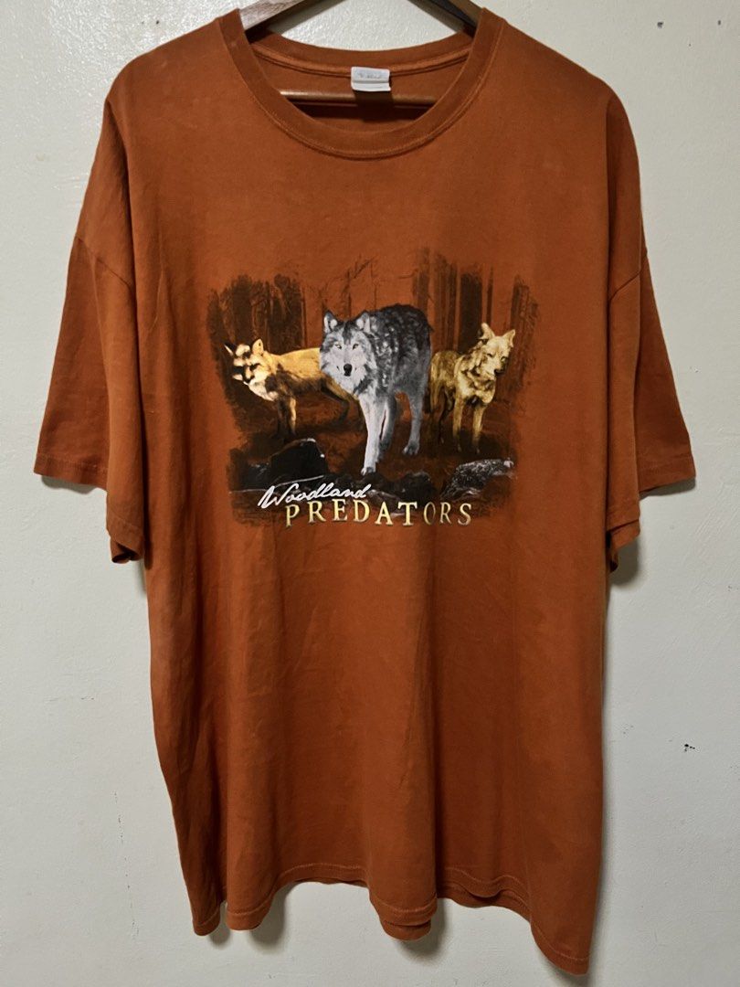 Vintage WOLF SHIRT (Category: Tshirts & Polo Shirts ) located in Manila. Submitted by jils.vtg (Listing ID 1466677818, Image 1). Description: Gildan Ultra tag 25x31 No flaws.