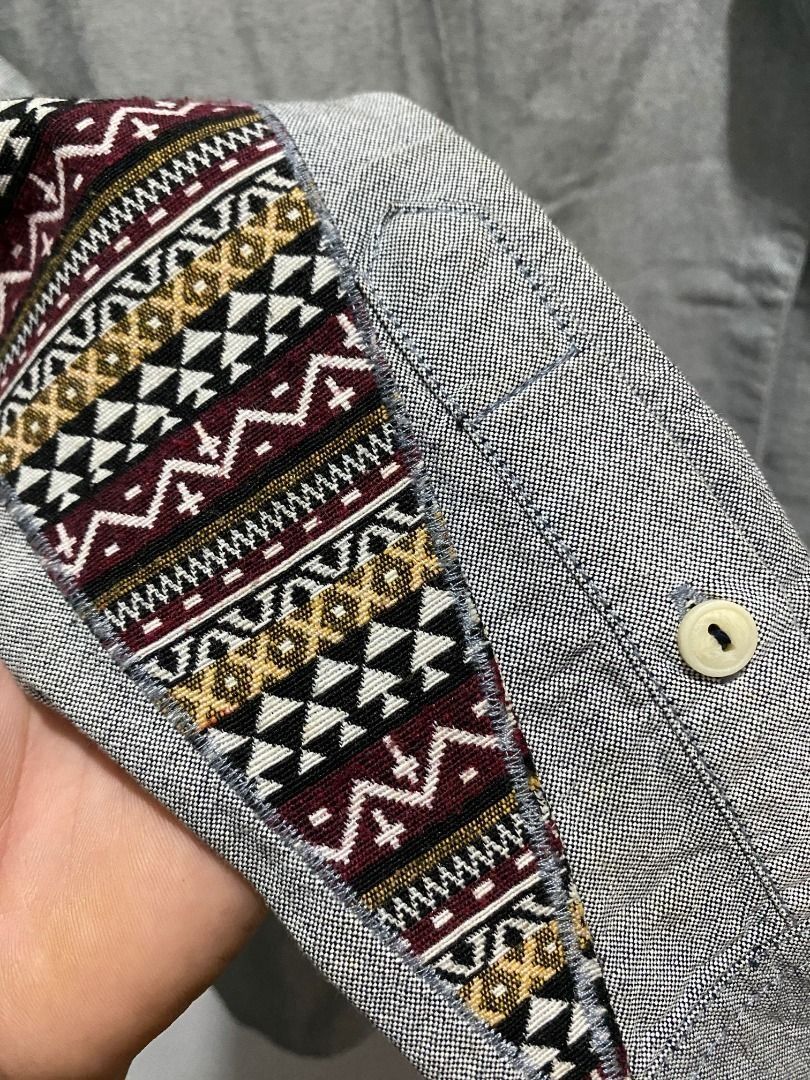 Visvim Japan Albacore BD Shirt S (Category: Formal Shirts) located in Antipolo. Submitted by bentakahitanoano (Listing ID 1466748213, Image 2). Description: Visvim is a Japanese luxury streetwear brand founded in 2000 by Hiroki Nakamura in Ura-Harajuku, Tokyo. Highly revered in the fashion world, the brand is celebrated for its "future vintage" philosophy, which seamlessly fuses traditional global craftsmanship, indigenous footwear styles, and ru