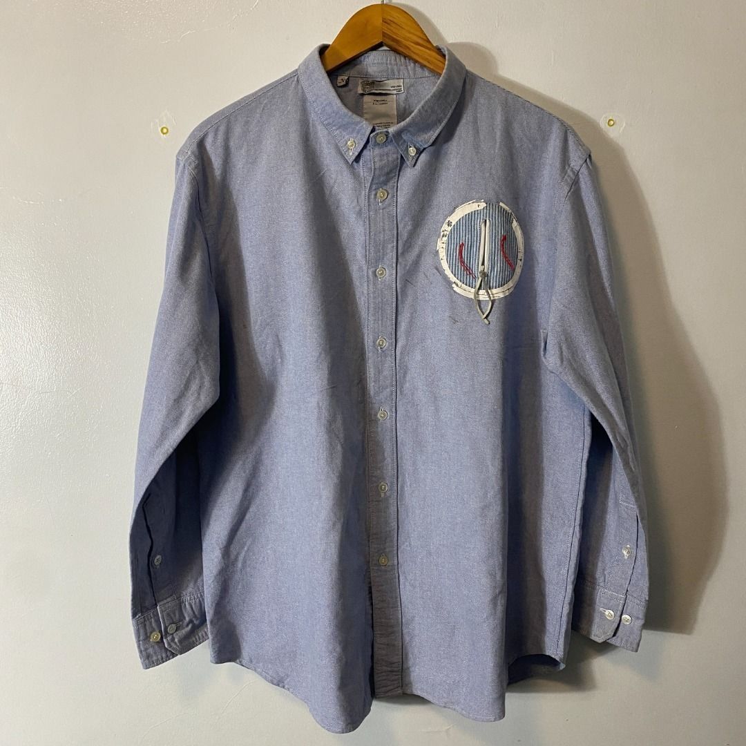 Visvim Juneau Weld Chambray BD Shirt L (Category: Formal Shirts) located in Antipolo. Submitted by bentakahitanoano (Listing ID 1466747623, Image 2). Description: Visvim is a Japanese luxury streetwear brand founded in 2000 by Hiroki Nakamura in Ura-Harajuku, Tokyo. Highly revered in the fashion world, the brand is celebrated for its "future vintage" philosophy, which seamlessly fuses traditional global craftsmanship, indigenous footwear styles, 