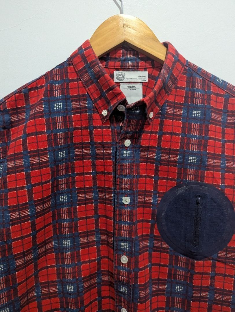 visvim Juneau Weld Check Shirt M (Category: Formal Shirts) located in Antipolo. Submitted by bentakahitanoano (Listing ID 1466748940, Image 3). Description: Visvim is a Japanese luxury streetwear brand founded in 2000 by Hiroki Nakamura in Ura-Harajuku, Tokyo. Highly revered in the fashion world, the brand is celebrated for its "future vintage" philosophy, which seamlessly fuses traditional global craftsmanship, indigenous footwear styles, and ru