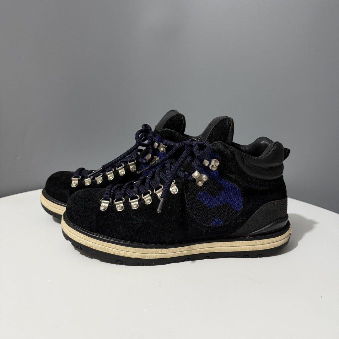 Visvim x GNF Design Gadfly Boots-Folk Men’s (Category: Boots) located in Manila. Submitted by thrifts.el (Listing ID 1466655094, Image 1). Description: Visvim x GNF Design Gadfly Boots-Folk Men’s Size. US 9 • Current Issue: Sole separation at the heel area. • Cause: Age-related adhesive failure. Over time, the factory glue becomes brittle and loses its bond, which is common for vintage visvim footwear. The “GNF” logo stamped on the tongue stands 