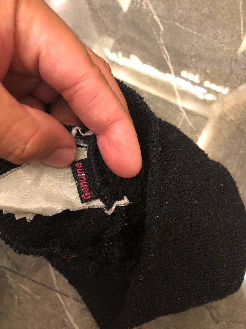 Volcom Black Beanie (Category: Caps & Hats) located in Santa Cruz. Submitted by remsonnnc (Listing ID 1466624440, Image 3). Description: - Brand: Volcom - Color: Black with white embroidered stone logo - Material: Warm, cozy knit fabric - Features: Genuine interior tags included - Style: Versatile, minimalist design that pairs well with any winter or cold-weather outfit - Condition: Brand new / Well-maintained Width: 9 Length: 7 Issue: minor lint