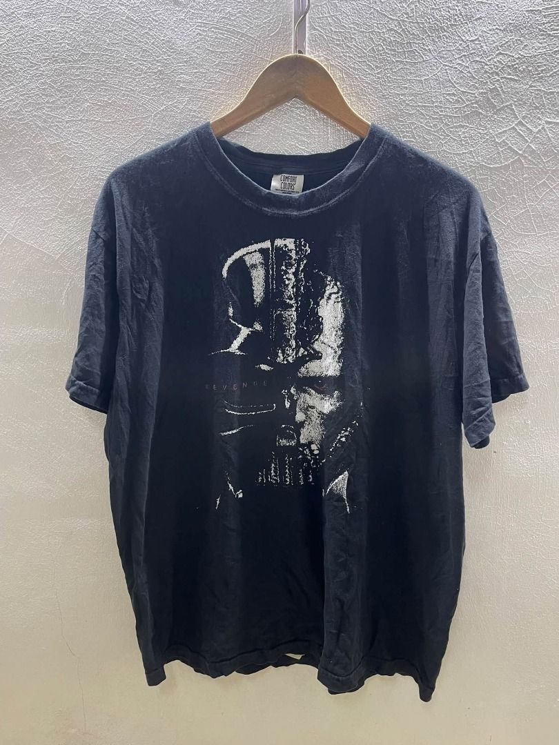 WHAT I HAVE DONE GRAPHIC TEE (Category: Tshirts & Polo Shirts ) located in Caloocan City. Submitted by j3ngsanity (Listing ID 1466709045, Image 1). Description: ISSUE : MIN CRACK PRINTS DIMES : 22x27.5 BEST FIT LARGE.