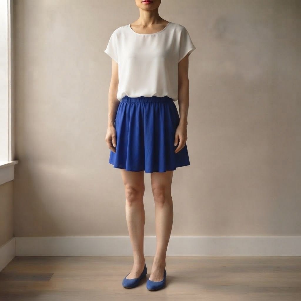 WHITE BLUE MINI DRESS (Category: Dresses) located in Marikina City. Submitted by minimalistmanila (Listing ID 1466590204, Image 1). Description: WHITE BLUE MINI DRESS ✨Bought in Singapore • Condition: New with tags • Note: With lining, garter waist • Size: S/M • Model is 5'5 Original Price: P2,200 🏷️ My Price: P1,399. Order now! 🔴 No additional pictures will be provided. Lowballers will be ignored. Joybidders will be blocked. .