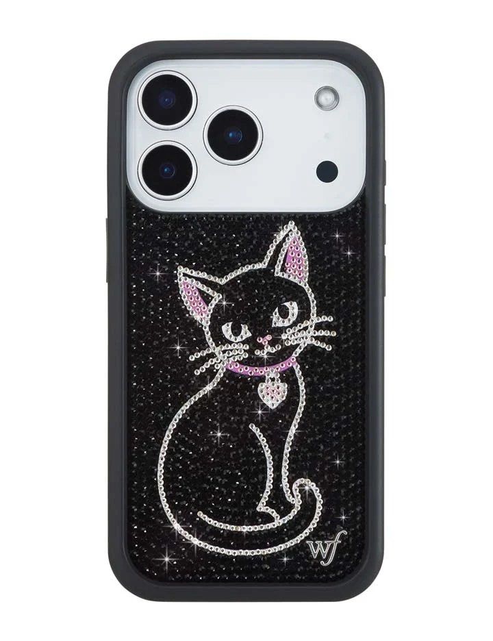 Wildflower Rhinestone Black Cat (Category: Cases & Sleeves) located in Valenzuela. Submitted by 2chad4chad (Listing ID 1466650347, Image 3). Description: BRAND NEW for iPhone 17/18 Pro Grab/lalamove ready.