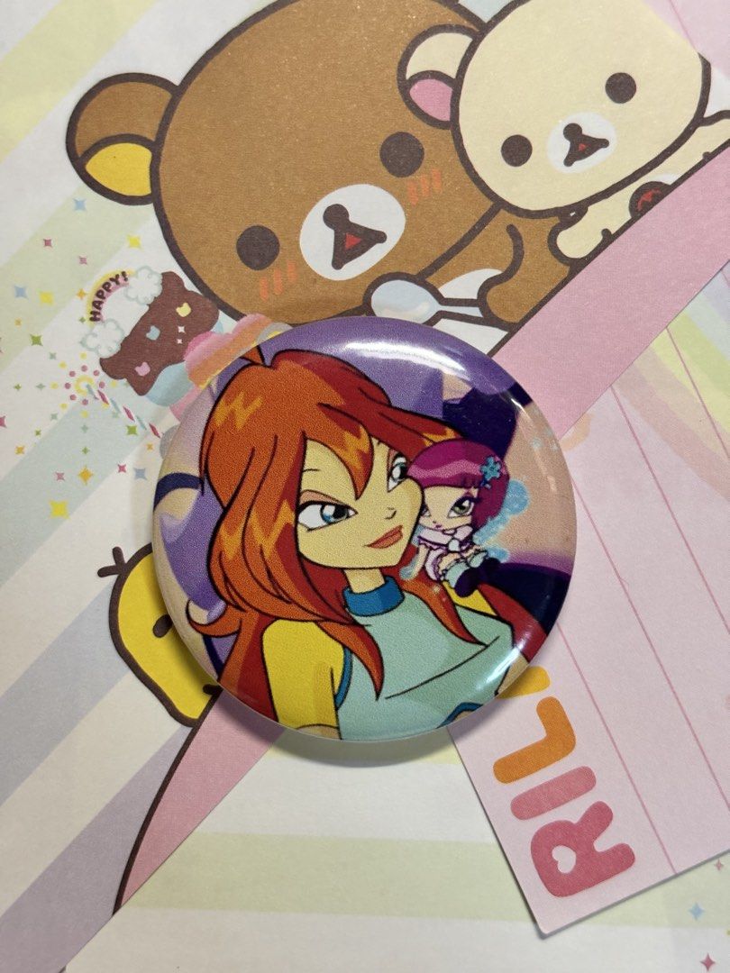Winx Club Bloom & Lockette Badge Pin (Category: Action & Battle Toys) located in San Juan City. Submitted by glitznpops.ph (Listing ID 1466599983, Image 1). Description: .