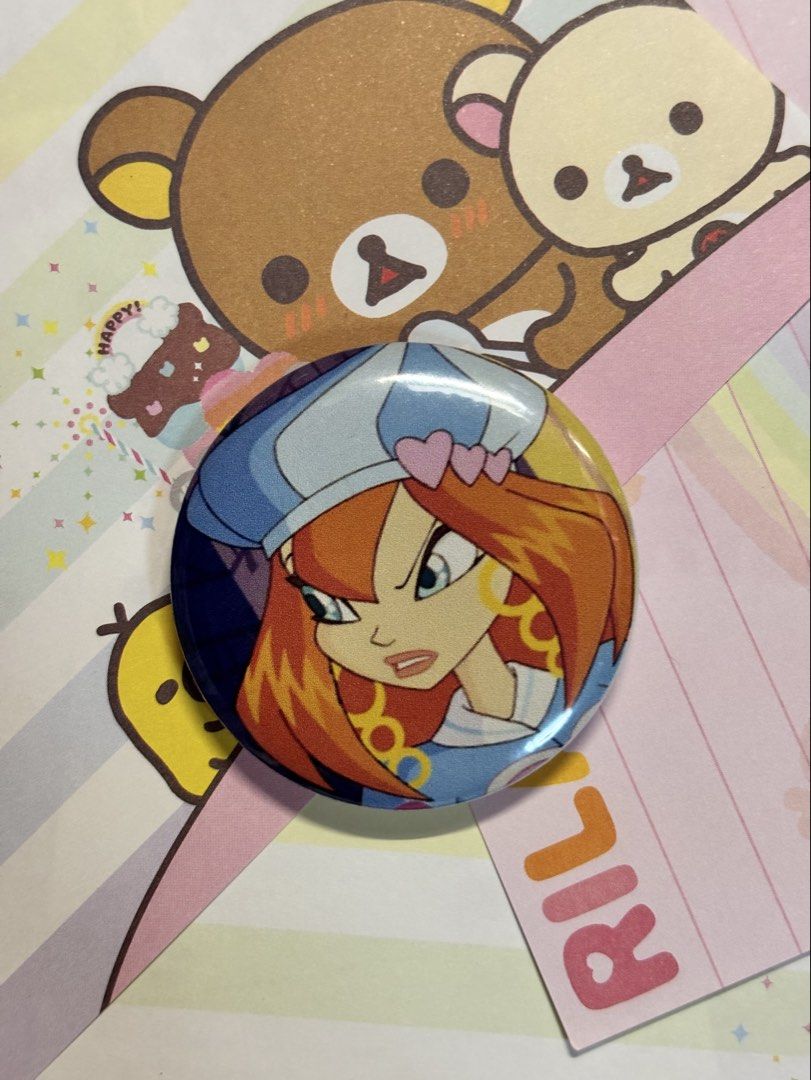 Winx Club Bloom Badge Pin (Category: Action & Battle Toys) located in San Juan City. Submitted by glitznpops.ph (Listing ID 1466563692, Image 1). Description: .