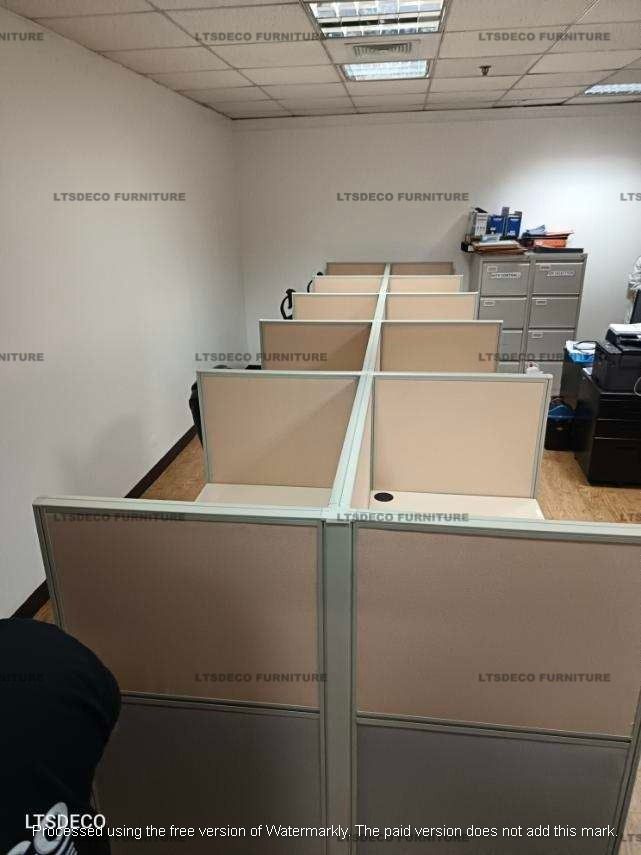 WORKSTATION MODULAR TALBLES OFFICE PARTITION FURNITURE CUSTOMIZED (Category: Office Furniture & Fixtures) located in Caloocan City. Submitted by cheska.ltsdeco (Listing ID 1466568188, Image 2). Description: 👉Are you looking for WORKSTATION, MODULAR CUBICLES OFFICE PARTITION, and OFFICE FURNITURE SUPPLIER? LTSDECO Furniture, is direct supplier, manufacturer, and trusted provider of high quality, affordable and durable modular office divider parti
