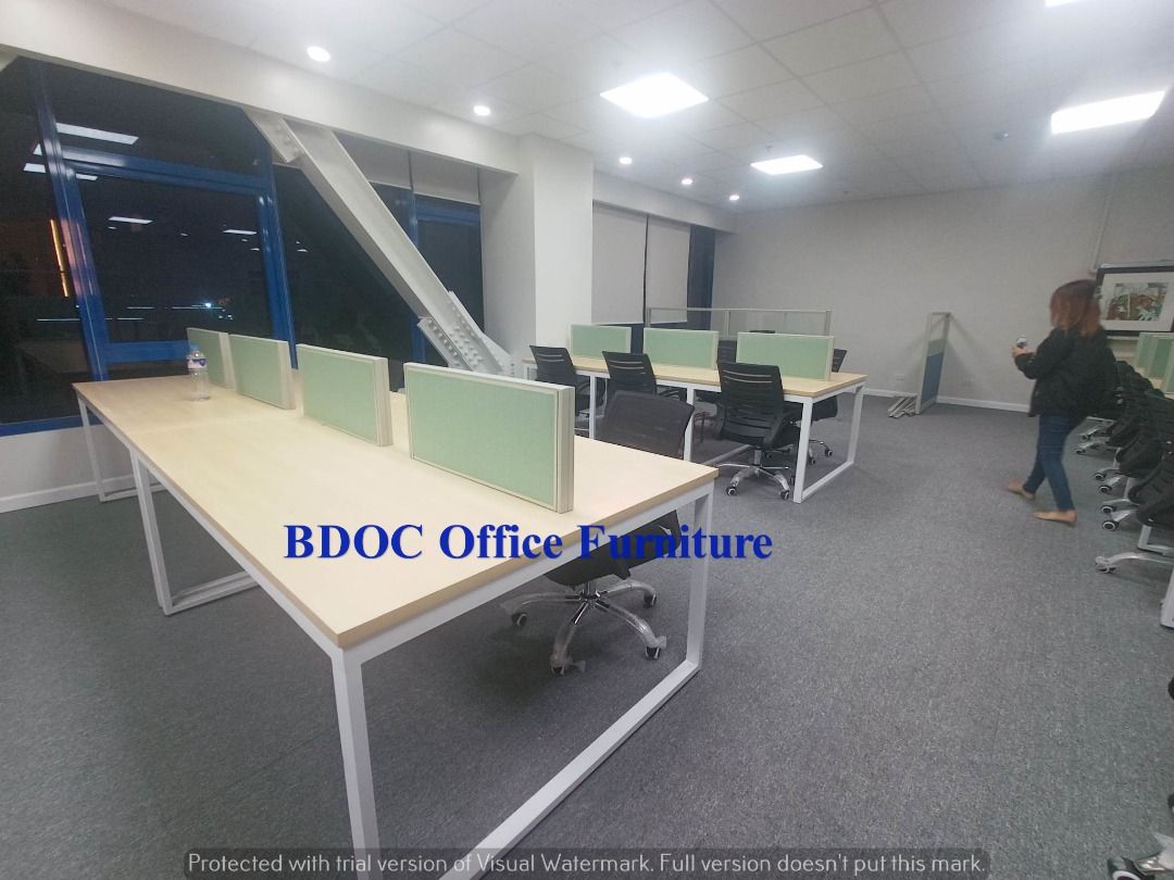 WORKSTATION TABLE | OFFICE TABLE | OFFICE PARTITION | OFFICE FURNITURE (Category: Office Furniture & Fixtures) located in Quezon City. Submitted by rainalaed92013 (Listing ID 1466608713, Image 2). Description: -- PRICE IS FOR POSTING PURPOSES ONLY -- SALE !! SALE !! SALE !! SALE !! SALE !! SALE !! SALE !! SALE !! SALE !! SALE !! 👇🏻 Send direct message for faster transaction Ms. Joanna Mae, you can also message me at my accounts below: 📩 Gmail: