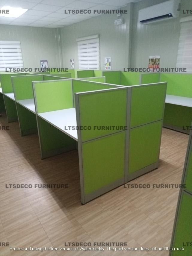 WORKSTATION TABLE SMODULAR OFFICE PARTITION FURNITURES (Category: Office Furniture & Fixtures) located in Quezon City. Submitted by maxinelot (Listing ID 1466587061, Image 3). Description: 👉Are you looking for WORKSTATION, MODULAR CUBICLES OFFICE PARTITION, and OFFICE FURNITURE SUPPLIER? LTSDECO Furniture, is direct supplier, manufacturer, and trusted provider of high quality, affordable and durable modular office divider partition, home and off