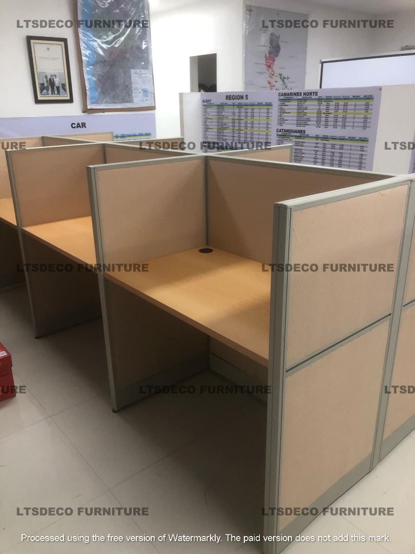 WORKSTATION TABLES MODULAR OFFICE PARTITIONS (Category: Office Furniture & Fixtures) located in Caloocan City. Submitted by cheska.ltsdeco (Listing ID 1466566729, Image 2). Description: 👉Are you looking for WORKSTATION, MODULAR CUBICLES OFFICE PARTITION, and OFFICE FURNITURE SUPPLIER? LTSDECO Furniture, is direct supplier, manufacturer, and trusted provider of high quality, affordable and durable modular office divider partition, home and office