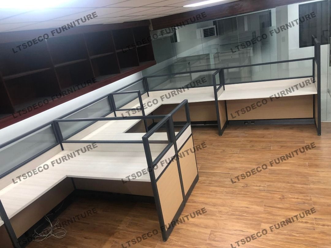 workstation tables modular office partitions (Category: Office Furniture & Fixtures) located in Quezon City. Submitted by lailace (Listing ID 1466572589, Image 3). Description: 👉Are you looking for WORKSTATION, MODULAR CUBICLES OFFICE PARTITION, and OFFICE FURNITURE SUPPLIER? LTSDECO Furniture, is direct supplier, manufacturer, and trusted provider of high quality, affordable and durable modular office divider partition, home and office furnitur